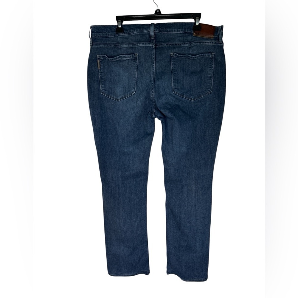 PAIGE Federal Blakely Blue Straight Jeans with Subtle Fading Sz 38 - Picture 2 of 7